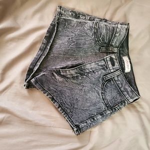 High waisted shorts